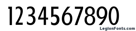 FloridaSerial Regular Font, Number Fonts