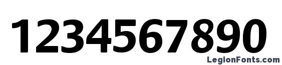 Flower b old Font, Number Fonts