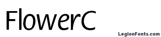 FlowerC font, free FlowerC font, preview FlowerC font