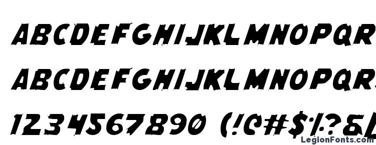 glyphs Flying Leatherneck Light font, сharacters Flying Leatherneck Light font, symbols Flying Leatherneck Light font, character map Flying Leatherneck Light font, preview Flying Leatherneck Light font, abc Flying Leatherneck Light font, Flying Leatherneck Light font