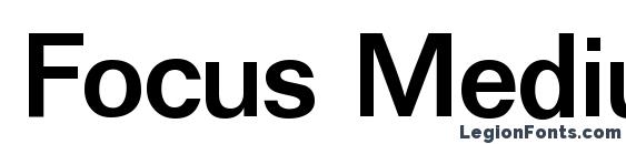 шрифт Focus Medium Regular, бесплатный шрифт Focus Medium Regular, предварительный просмотр шрифта Focus Medium Regular