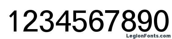 FolderDB Normal Font, Number Fonts