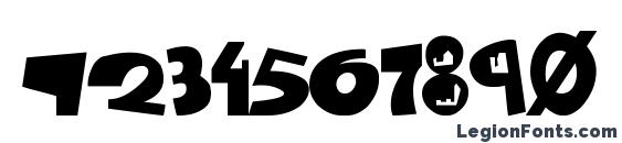 Font city bold Font, Number Fonts