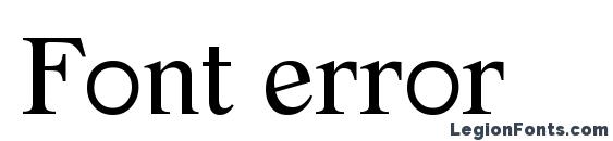 шрифт Font error, бесплатный шрифт Font error, предварительный просмотр шрифта Font error