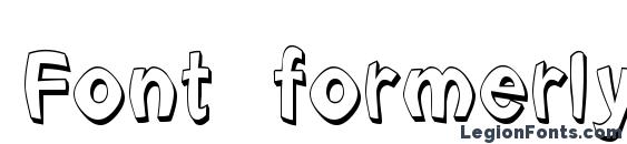 Font formerly known as FONT Font
