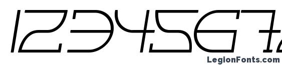 Fontcop iv Font, Number Fonts