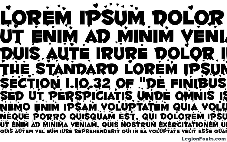 specimens Fontdinerdotcom Luvable font, sample Fontdinerdotcom Luvable font, an example of writing Fontdinerdotcom Luvable font, review Fontdinerdotcom Luvable font, preview Fontdinerdotcom Luvable font, Fontdinerdotcom Luvable font
