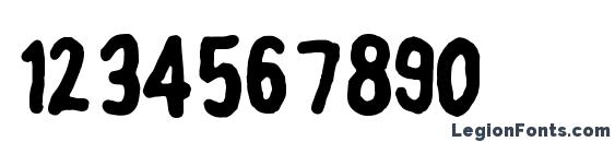 FontOnAStick Font, Number Fonts