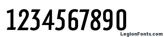 ForkbeardCondensedITC TT Font, Number Fonts