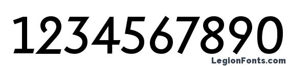 ForkbeardITC TT Font, Number Fonts