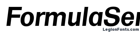 FormulaSerial BoldItalic font, free FormulaSerial BoldItalic font, preview FormulaSerial BoldItalic font