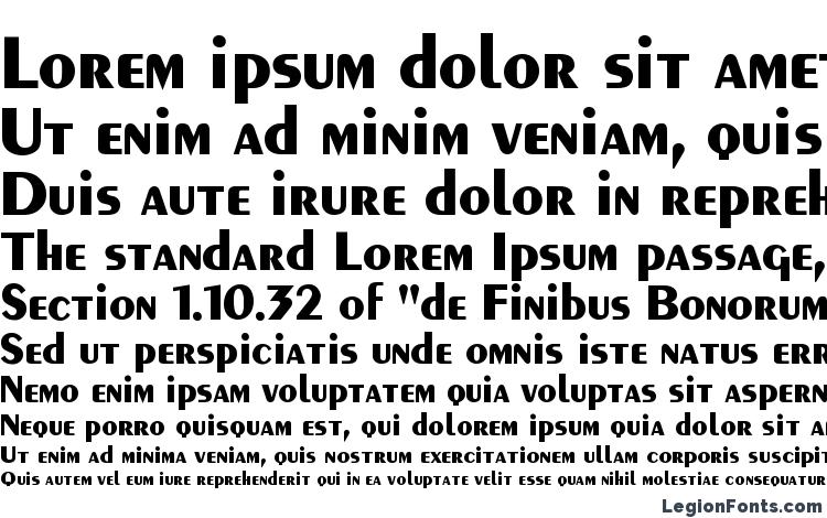 specimens Forte Bold font, sample Forte Bold font, an example of writing Forte Bold font, review Forte Bold font, preview Forte Bold font, Forte Bold font