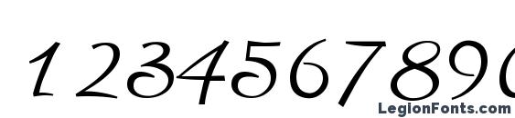 Fortuna Font, Number Fonts