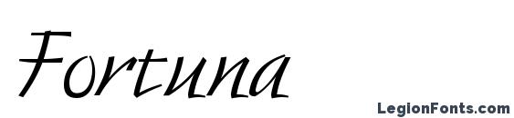 Шрифт Fortuna