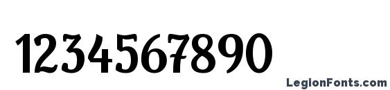Fowviel Font, Number Fonts