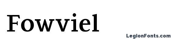 Fowviel font, free Fowviel font, preview Fowviel font