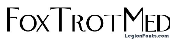 FoxTrotMedium font, free FoxTrotMedium font, preview FoxTrotMedium font