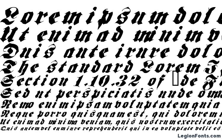 specimens Frakt font, sample Frakt font, an example of writing Frakt font, review Frakt font, preview Frakt font, Frakt font