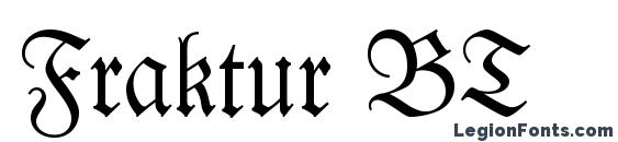 шрифт Fraktur BT, бесплатный шрифт Fraktur BT, предварительный просмотр шрифта Fraktur BT