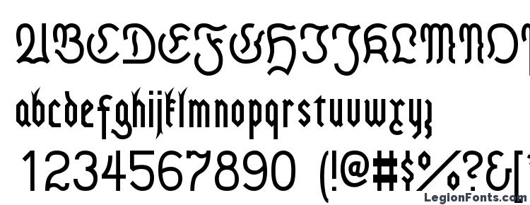 glyphs Fraktur Modern font, сharacters Fraktur Modern font, symbols Fraktur Modern font, character map Fraktur Modern font, preview Fraktur Modern font, abc Fraktur Modern font, Fraktur Modern font