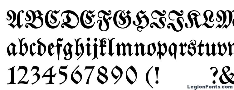glyphs Fraktura font, сharacters Fraktura font, symbols Fraktura font, character map Fraktura font, preview Fraktura font, abc Fraktura font, Fraktura font