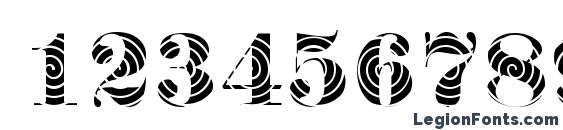 FrakturWinding Regular Font, Number Fonts