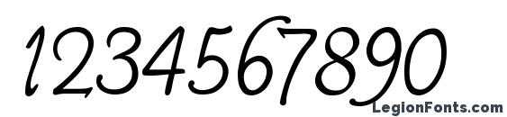 FranciscoLucas Briosa Font, Number Fonts