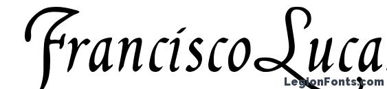 Шрифт FranciscoLucas Briosa, Красивые шрифты