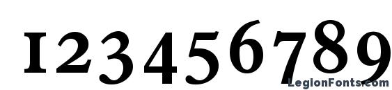 FranciscoSerial Bold Font, Number Fonts