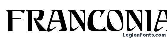 Franconia Modern font, free Franconia Modern font, preview Franconia Modern font