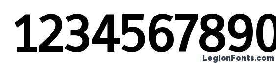 Francophilsans bold Font, Number Fonts