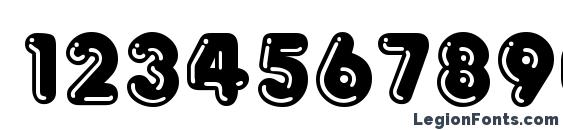 FrankC Font, Number Fonts