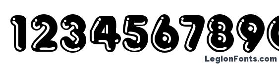Frankenberg Regular DB Font, Number Fonts