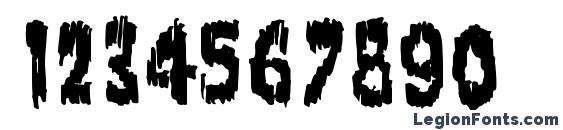 Frankenstein MF Font, Number Fonts