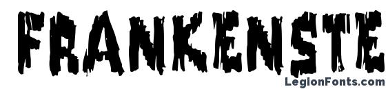 Frankenstein MF font, free Frankenstein MF font, preview Frankenstein MF font