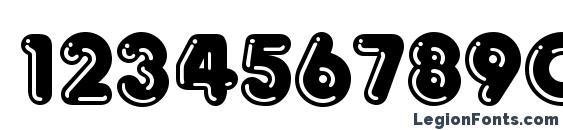 Frankfurter HltITC Normal Font, Number Fonts