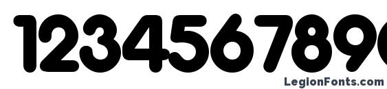 Frankfurter Medium Font, Number Fonts