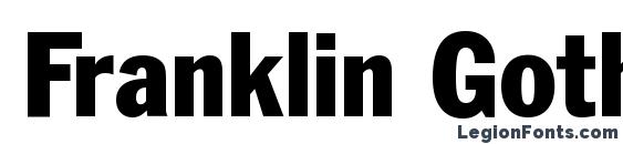 Franklin Gothic Condensed BT Font