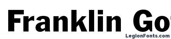 Franklin Gothic font, free Franklin Gothic font, preview Franklin Gothic font