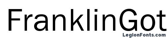 FranklinGothBookBTT Font, All Fonts