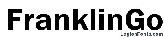 FranklinGothDemiCTT font, free FranklinGothDemiCTT font, preview FranklinGothDemiCTT font