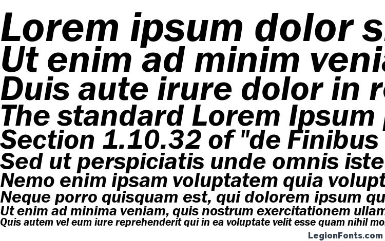 specimens FranklinGothDemiTTT Italic font, sample FranklinGothDemiTTT Italic font, an example of writing FranklinGothDemiTTT Italic font, review FranklinGothDemiTTT Italic font, preview FranklinGothDemiTTT Italic font, FranklinGothDemiTTT Italic font
