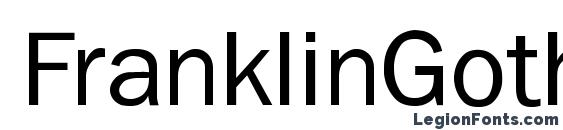 FranklinGothic Font