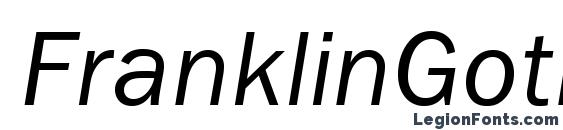 FranklinGothicBookC Italic font, free FranklinGothicBookC Italic font, preview FranklinGothicBookC Italic font