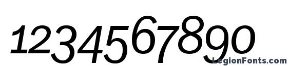 Franklingothicbookcondosc italic Font, Number Fonts