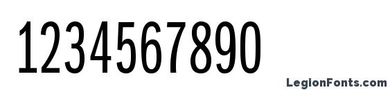 Franklingothicbookxcmpc Font, Number Fonts