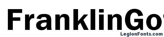 FranklinGothicDemiC Font