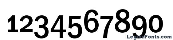 Franklingothicmedicondscc Font, Number Fonts