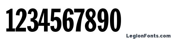 FranklinGothicStd ExtraCond Font, Number Fonts