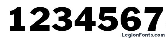 FranklinGothicStd Roman Font, Number Fonts